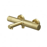 Смеситель для ванны с термостатом IDDIS Duna без аксессуаров, матовое золото (DUNMG02i74WA) Смеситель для ванны с термостатом IDDIS Duna без аксессуаров, матовое золото (DUNMG02i74WA)