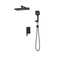 Встраиваемая система с тропическим и ручным душем, матовый черный, Parker, IDDIS, PARBL02i67 Встраиваемая система с тропическим и ручным душем, матовый черный, Parker, IDDIS, PARBL02i67