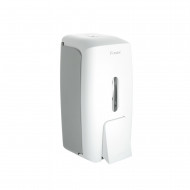 Дозатор для ж/м настенный 825мл Fixsen HOTEL пластик белый (FX-31012J)