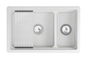 Кухонная мойка GRANULA кварц (7304iU, АРКТИК) Кухонная мойка GRANULA кварц (7304iU, АРКТИК)