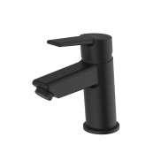 Смеситель для умывальника Milardo Stripe черный матовый (STRBL00M01) Смеситель для умывальника Milardo Stripe черный матовый (STRBL00M01)