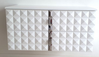 Мебель для ванной "Pyramids" (под заказ) Мебель для ванной "Pyramids" (под заказ)