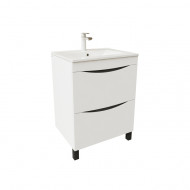 Тумба с раковиной Iddis Cloud белая, 60 см (CLO60WFi95K) Тумба с раковиной Iddis Cloud белая, 60 см (CLO60WFi95K)